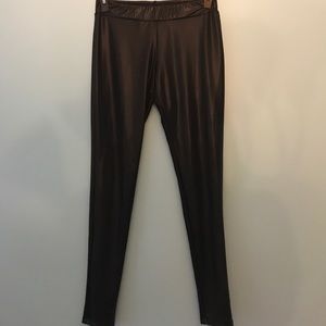 Express Stretchy Pleather Leggings