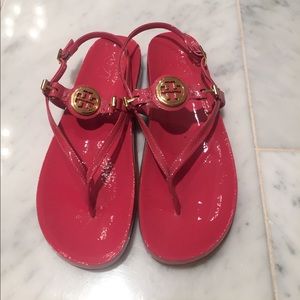 Tory Burch pink sandals