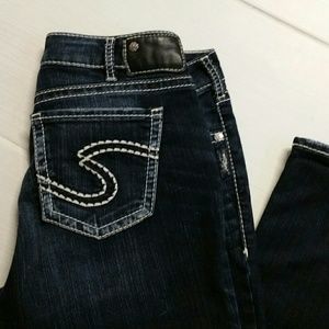 Silver Jeans Suki Slim Boot Cut dark wash
