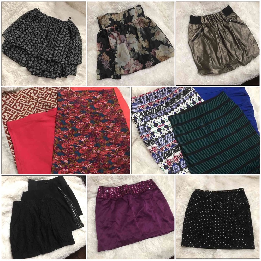 15 piece skirt bundle XS/Small