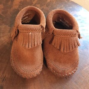 Infant Brown Moccasins
