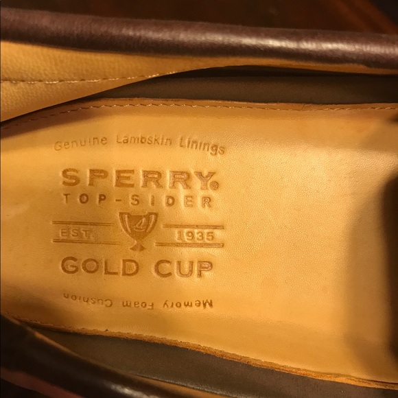 Sperry Gold Cup NEVER BEEN WORN