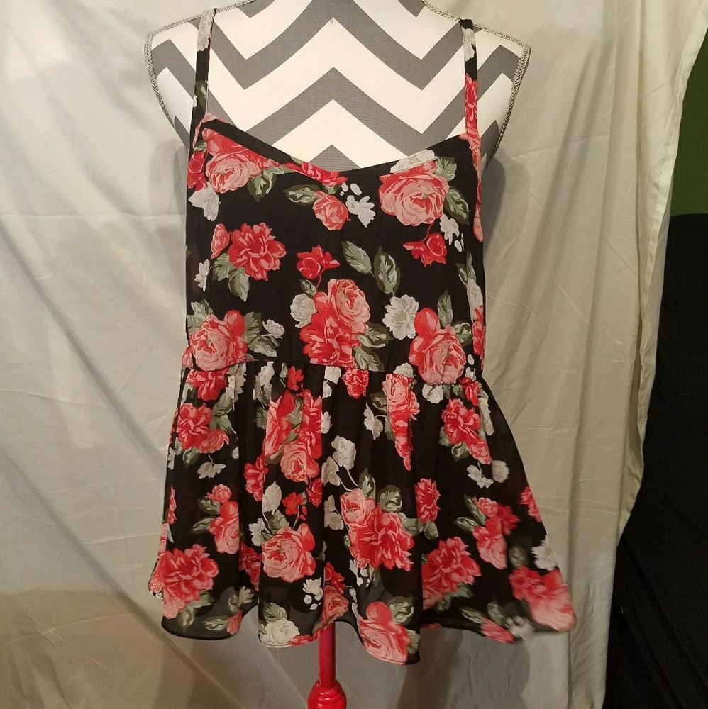 Torrid tank top blouse