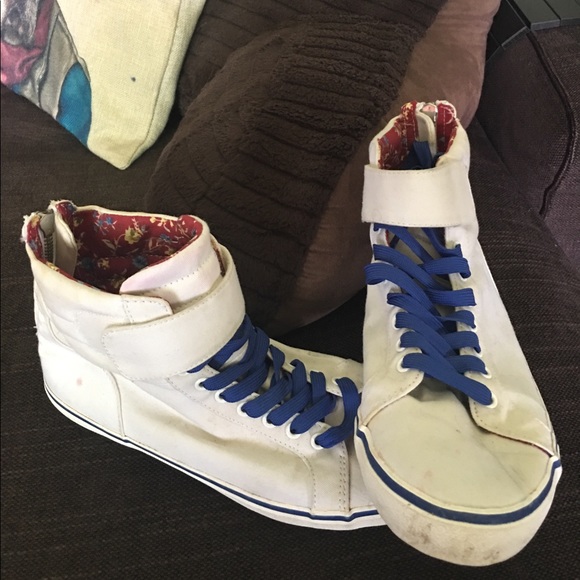 Aldo Shoes Aldo Canvas High Tops Size 9 Poshmark