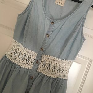 Urban Outfitters Jean Colored Dress