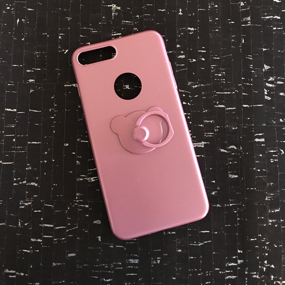 ❌IPHONE 7 PLUS CASE WITH MICKEY MOUSE RING❌