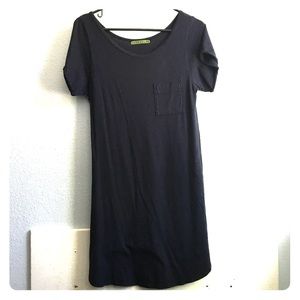 Velevet by Graham and Spencer navy tee dress