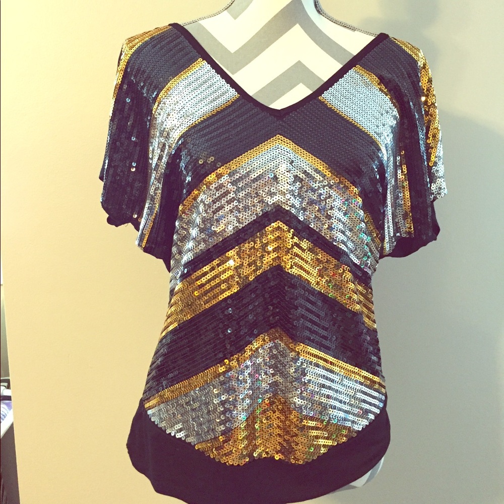 Sequin top