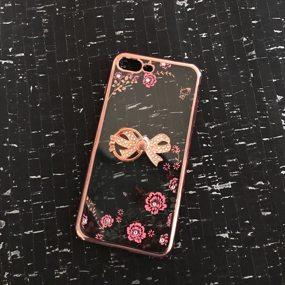 ❌IPHONE 7PLUS GOLD ROSE with RING❌