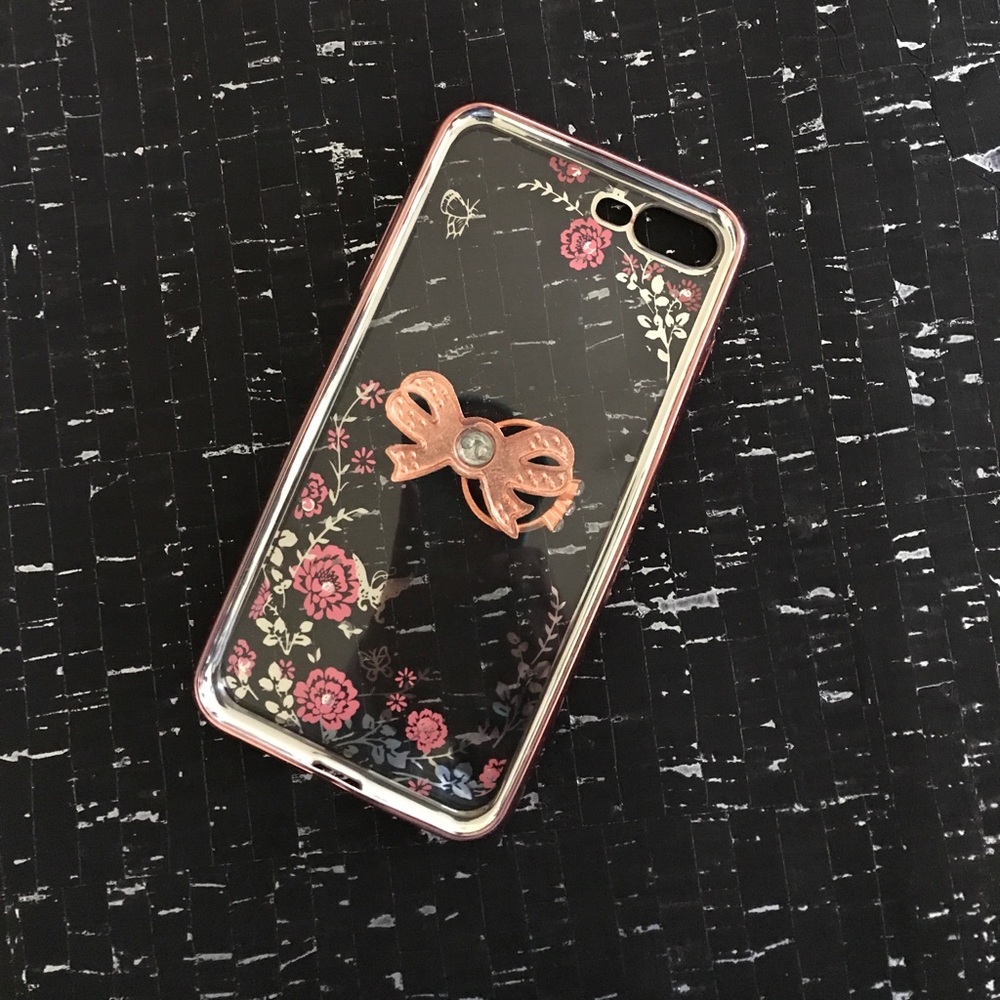 ❌IPHONE 7PLUS GOLD ROSE with RING❌ - Picture 3 of 4