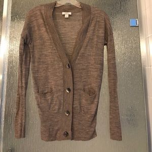 REDUCED again!! Loft heather oatmeal cardigan