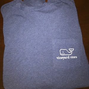 Vineyard Vines Long Sleeve Pocket Tee