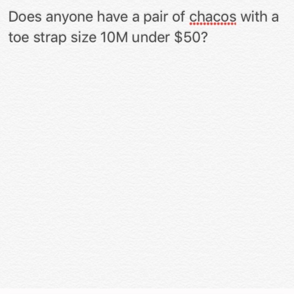 Chacos