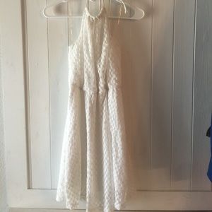 Polka Dot Halter Dress