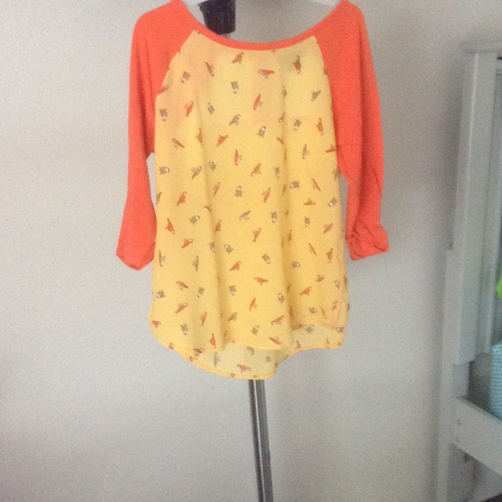 A large girls shirt