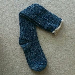 Knee high knit socks
