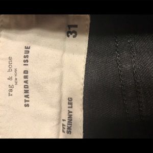 Rag and Bone skinny jeans