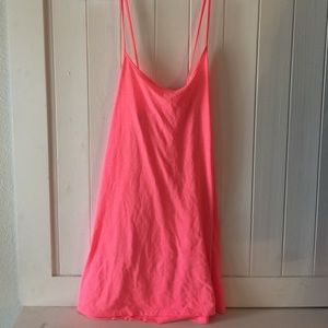 Cross Back Pink Dress