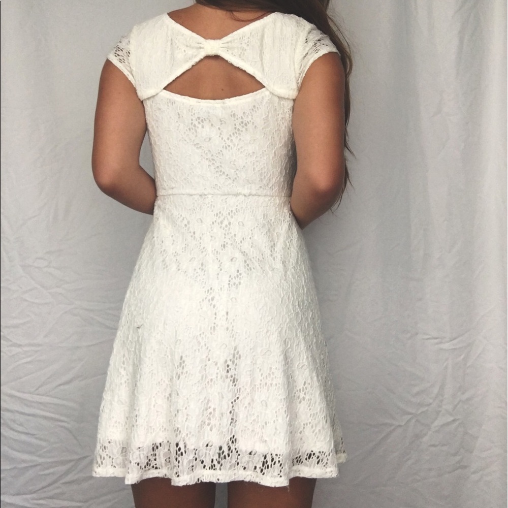 Off white lace dress