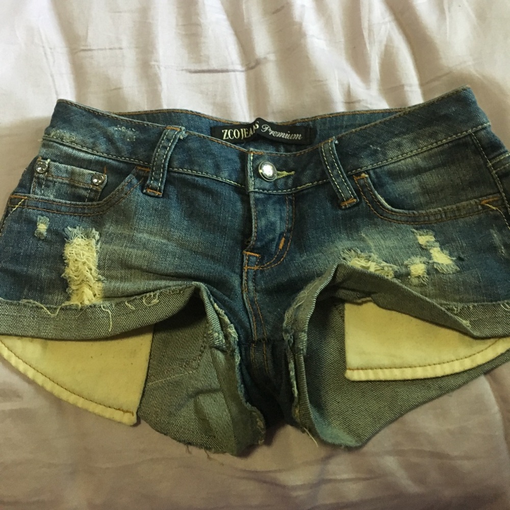 Jean shorts size 0
