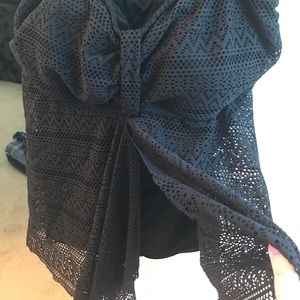 Black swim suit top. Size 20w