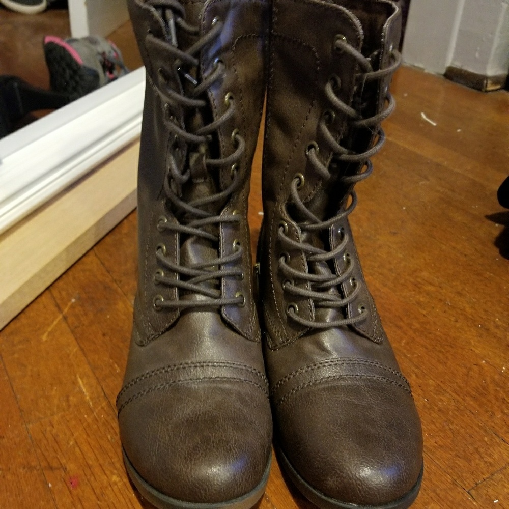 Brown boots