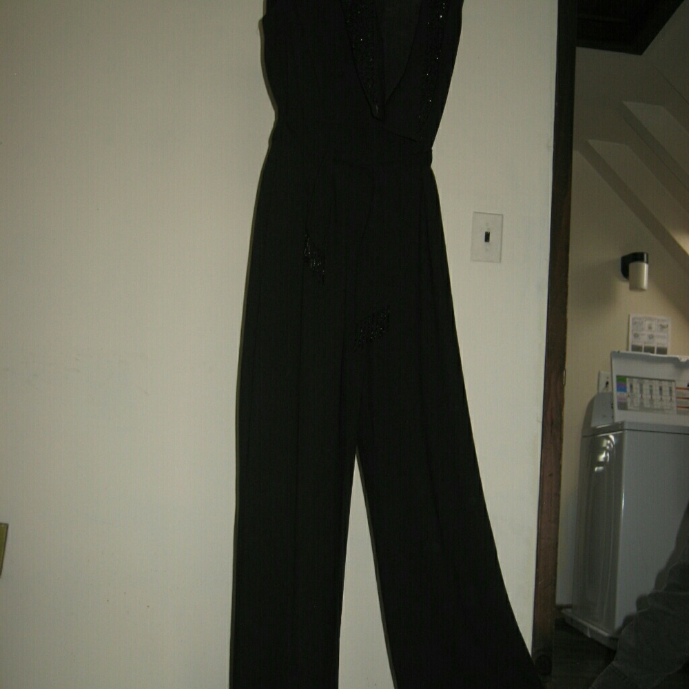Black sexy romper/jumpsuit