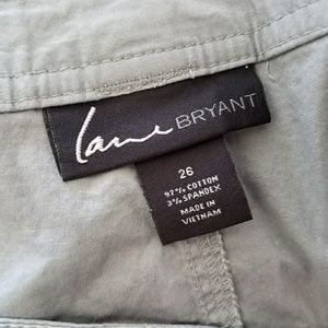 NEW Lane Bryant gray Shorts 26