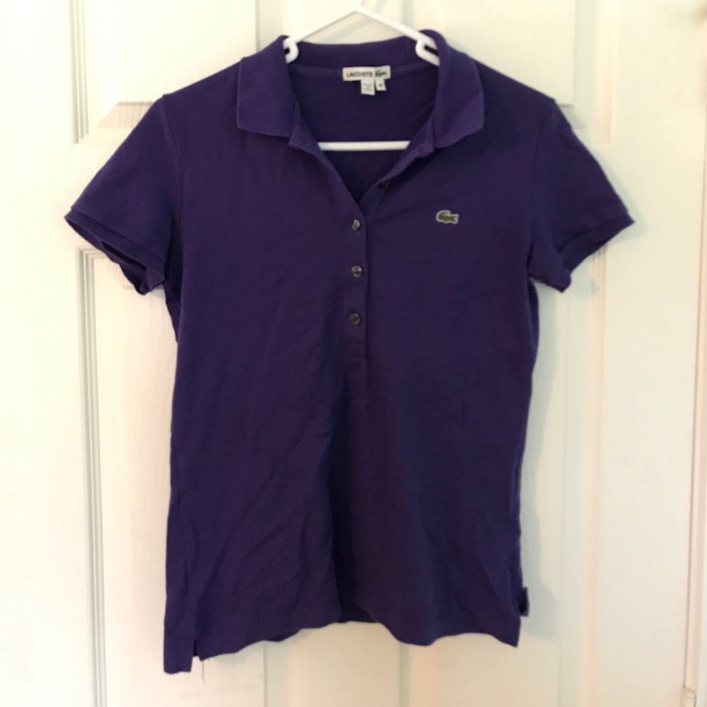 Lacoste slim fit 5 button polo