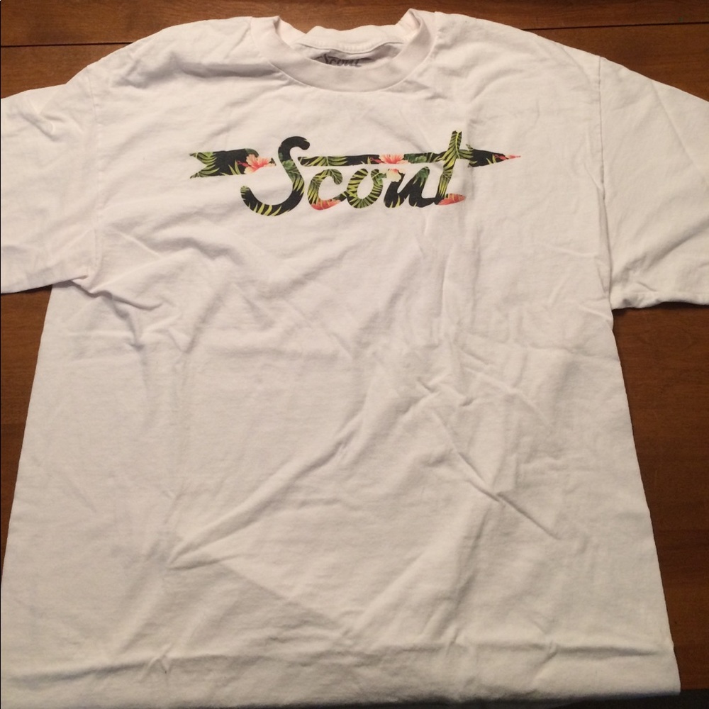 Scout White Tee