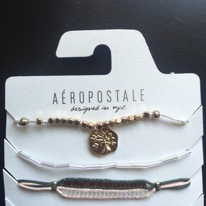 Aeropostale 3pc Bracelets