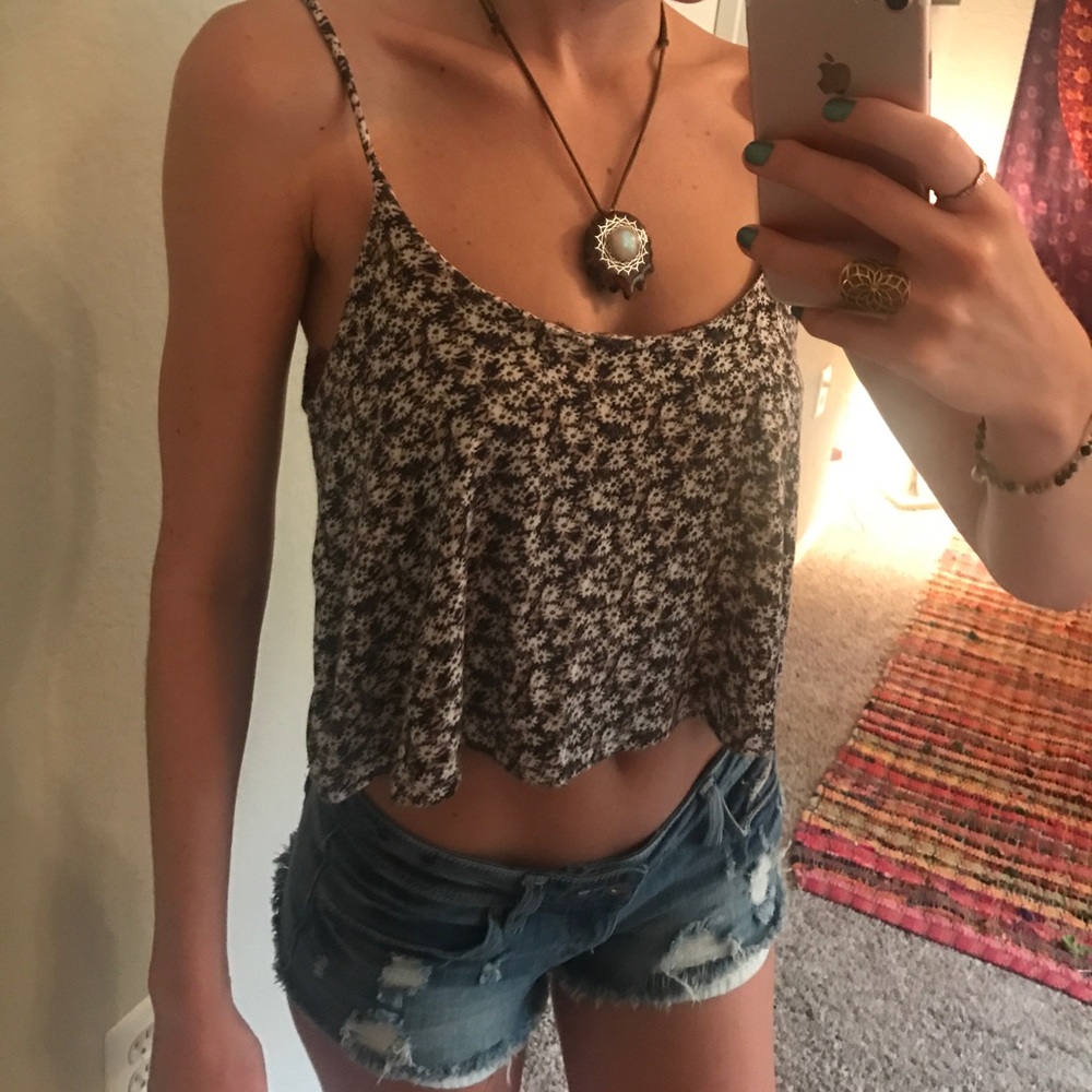 Flower Crop Top