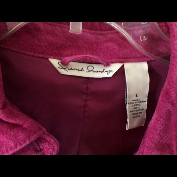 Women's large purple jacket - Picture 4 of 4