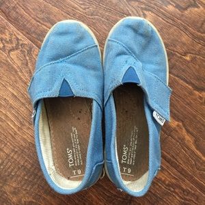 Toms Size T9 Blue