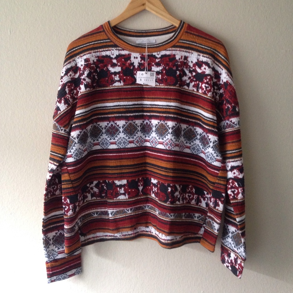 New Zara Trafalcu Collection Top Size S