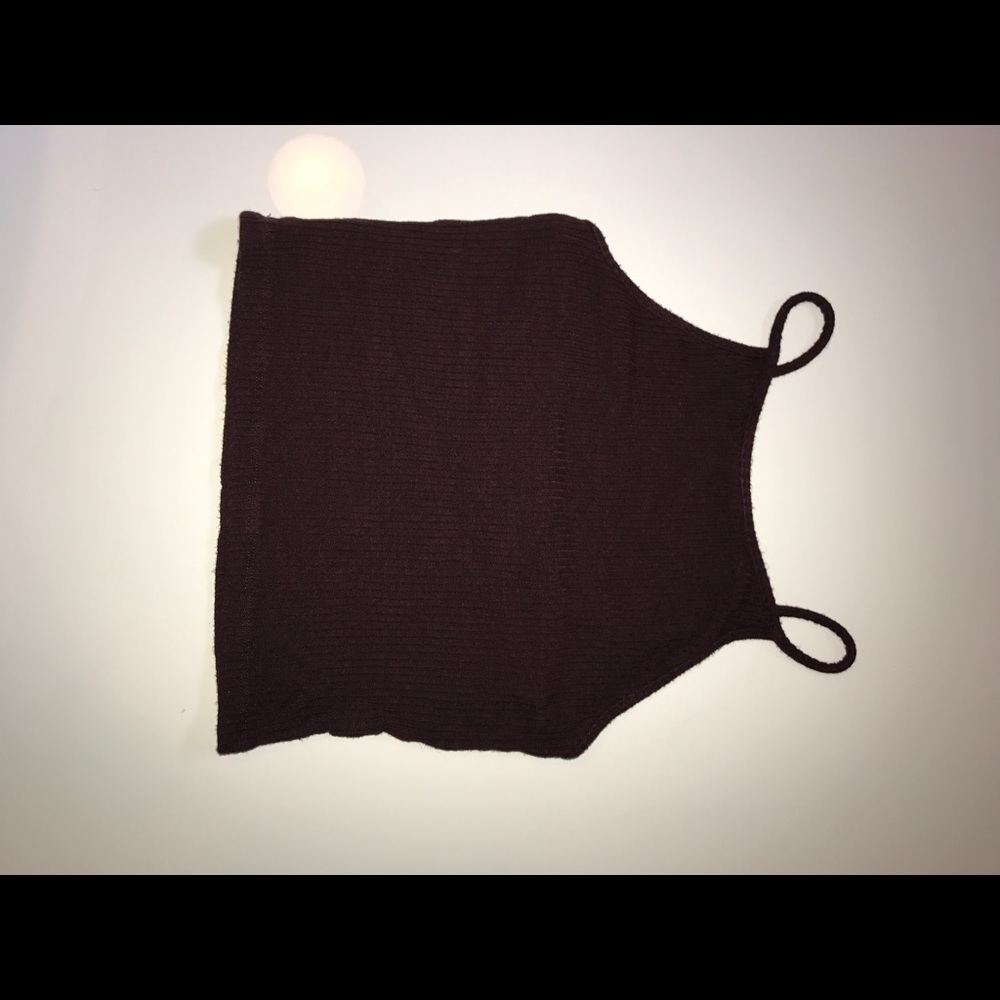 Sweater tank top