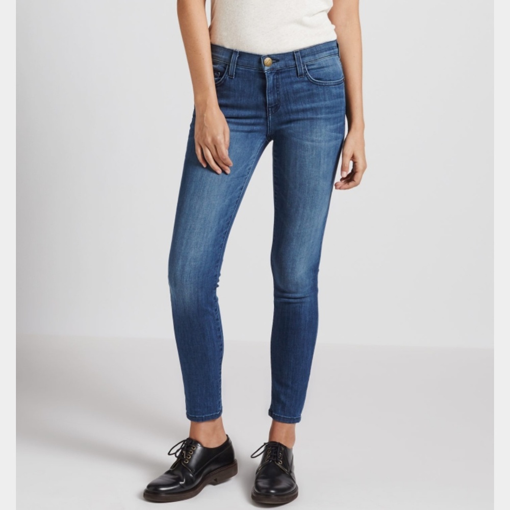 Current/Elliott Stiletto Medium Wash Jeans Sz 28