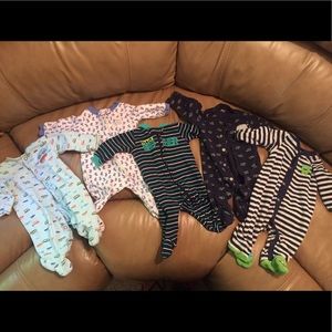 5 sleepers - size newborn