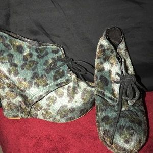 Wedge Booties