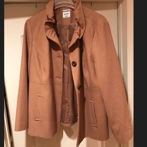 Plus size old navy tan coat