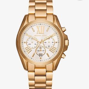 Michael Kors Oversize Bradshaw Watch, Gold