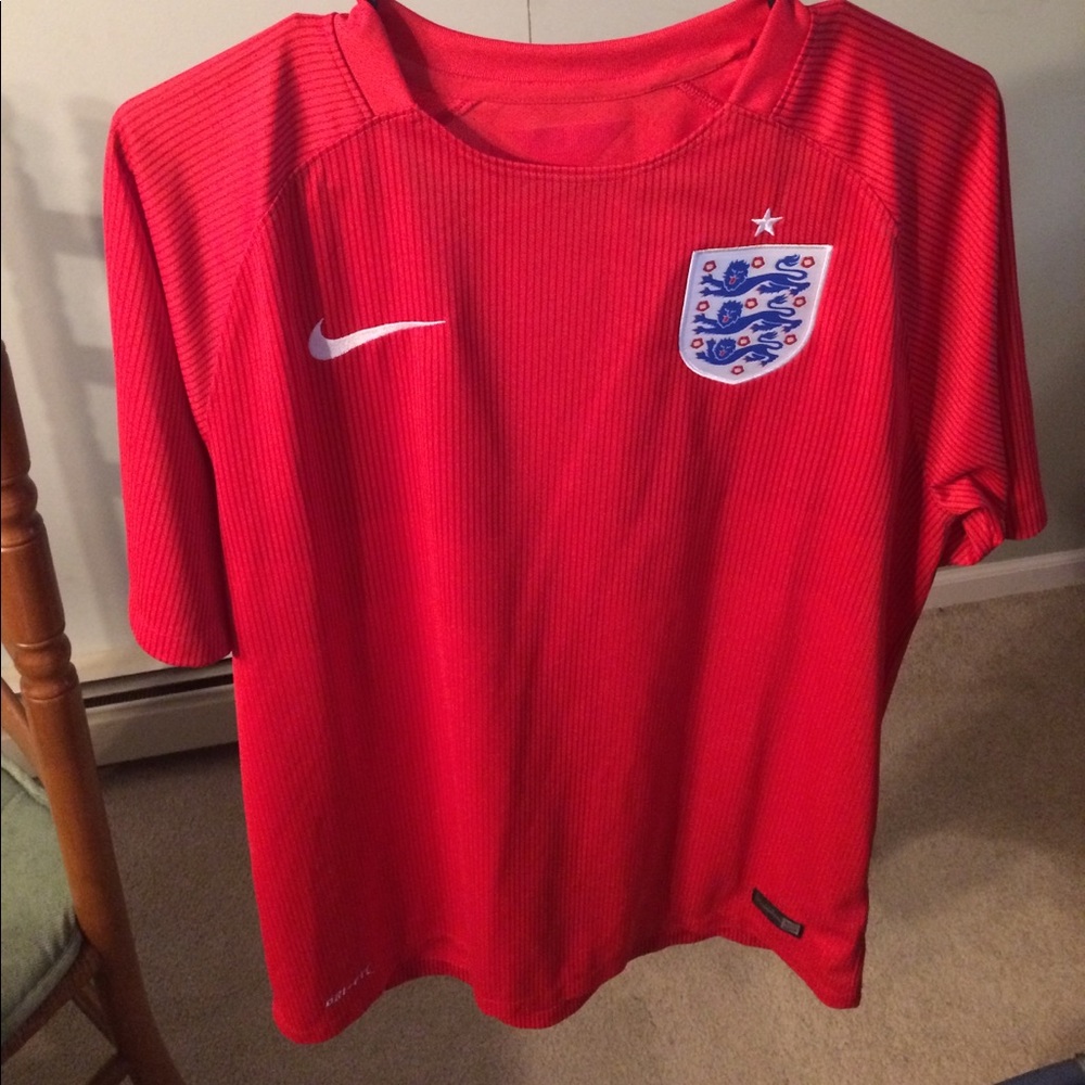 Authentic Men's England Home Jersey