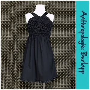 Anthro "Swirled Rosette Dress" by Burlapp