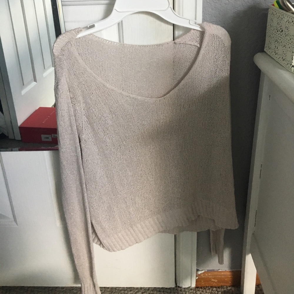 Brandy Melville light pinkish sweater