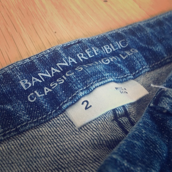 Banana Republic Blue Jeans - Picture 1 of 3