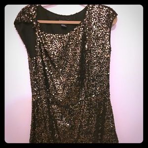 Etcetera magical tunic in olive green