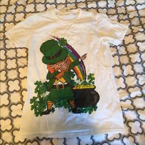 Dabbing Leprechaun Tshirt