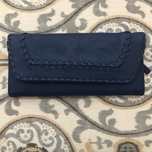 Blue big Buddha wallet