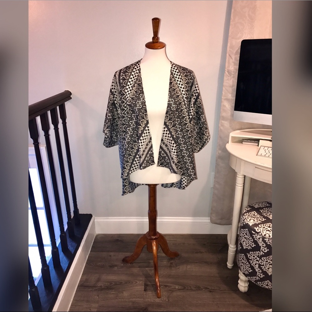 Summer bohemian light cardigan L
