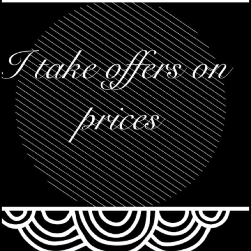 I take offers on prices